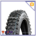 Rubber tubeless motorcycle tire with 506 patterns